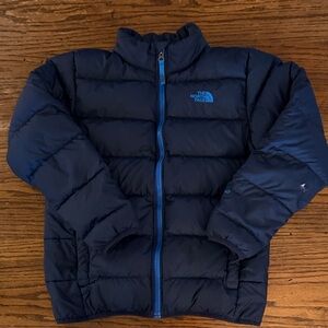 The North Face Kids Navy Puffer Jacket -large 14/16